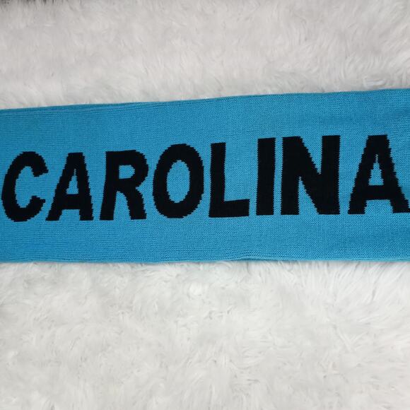 NWT Carolina Panthers Hooded Scarf Pockets - Picture 3 of 4